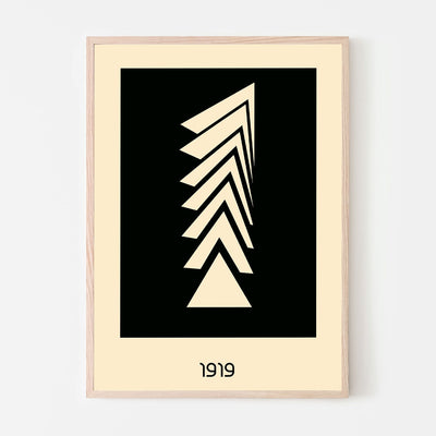 Grafisk plakat - Bauhaus plakat - The Graphic Fiftynine - WeDoArt