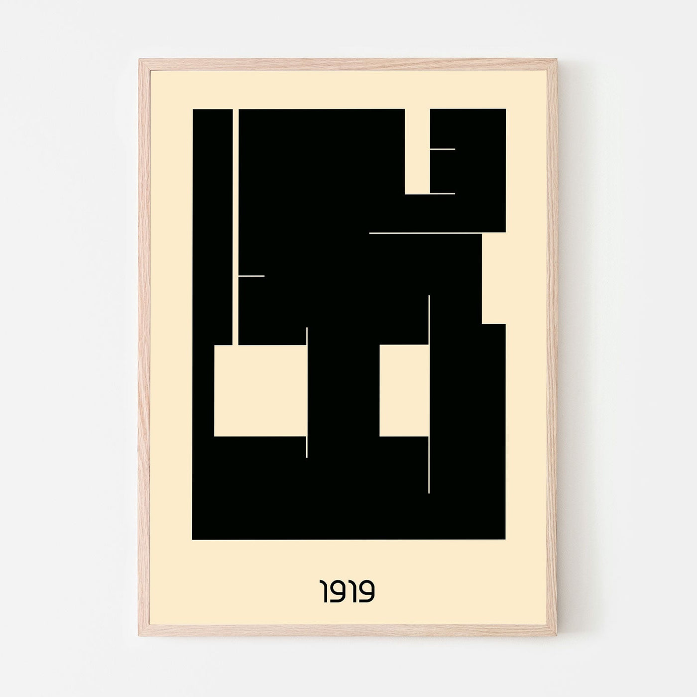 Grafisk plakat - Bauhaus plakat - The Graphic Sixtyone - WeDoArt