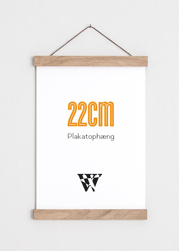 The Magnetic Wooden Frame 22 cm (A4) - WeDoArt Shop - Grafiske plakater og billedrammer i høj kvalitet